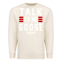 Sandshell top gun talk to me goose distressed Premium Sweatshirt - artisFamous