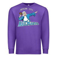 Purple vatican city hailmarys Premium Sweatshirt - artisFamous