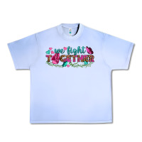 Grape Ice We Fight Together Urban Heavy Tee - BundleAndBundleShop