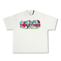 Pistachio We Fight Together Urban Heavy Tee - BundleAndBundleShop
