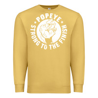 Antique Gold strong to the finish Premium Sweatshirt - artisFamous