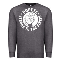 Charcoal Heather strong to the finish Premium Sweatshirt - artisFamous