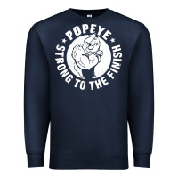 Navy strong to the finish Premium Sweatshirt - artisFamous