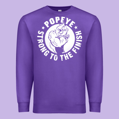 Strong To The Finish Premium Sweatshirt Designed By Artisfamous