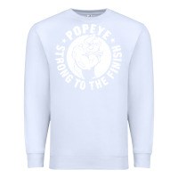 White strong to the finish Premium Sweatshirt - artisFamous
