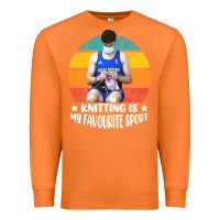 Carrot tom daley knitting is my favourite sport  3 Premium Sweatshirt - artisFamous