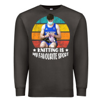 Smoke tom daley knitting is my favourite sport  3 Premium Sweatshirt - artisFamous