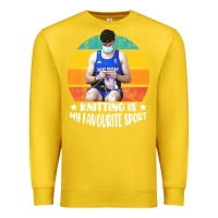 Lemon tom daley knitting is my favourite sport  3 Premium Sweatshirt - artisFamous