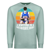 Seafoam tom daley knitting is my favourite sport  3 Premium Sweatshirt - artisFamous