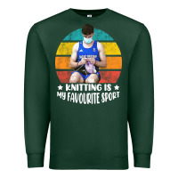 Sports Green tom daley knitting is my favourite sport  3 Premium Sweatshirt - artisFamous