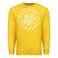 Lemon funny make america punk again vintage rock seal Premium Sweatshirt - artisFamous