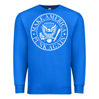 True Royal funny make america punk again vintage rock seal Premium Sweatshirt - artisFamous