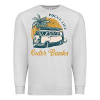 Dove Grey outer banks pogue life. Premium Sweatshirt - artisFamous