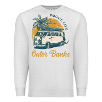 Oatmeal Heather outer banks pogue life. Premium Sweatshirt - artisFamous
