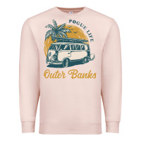 Pale Pink outer banks pogue life. Premium Sweatshirt - artisFamous
