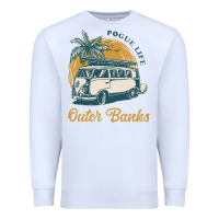 White outer banks pogue life. Premium Sweatshirt - artisFamous