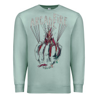 Seafoam arcade fire hand Premium Sweatshirt - artisFamous