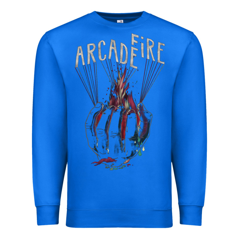 Arcade Fire Hand Premium Sweatshirt by artisFamous | Teevron