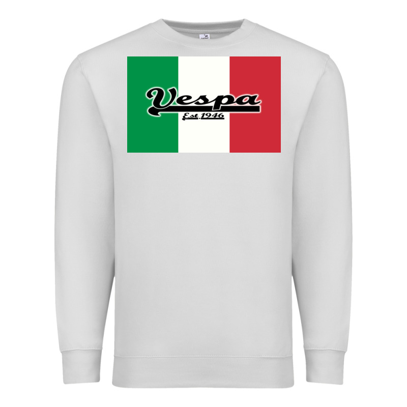Vespa Motorcycle Premium Sweatshirt by artisFamous | Teevron