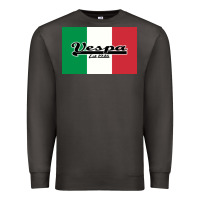 Smoke vespa motorcycle Premium Sweatshirt - artisFamous
