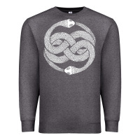 Charcoal Heather auryn neverending story Premium Sweatshirt - artisFamous