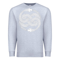 Heather Grey auryn neverending story Premium Sweatshirt - artisFamous