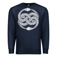 Navy auryn neverending story Premium Sweatshirt - artisFamous