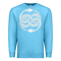 Ocean Blue auryn neverending story Premium Sweatshirt - artisFamous