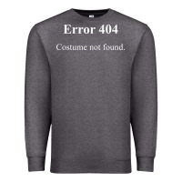 Charcoal Heather 404 costume not found in white version Premium Sweatshirt - artisFamous