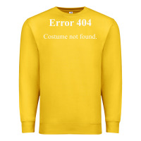 Lemon 404 costume not found in white version Premium Sweatshirt - artisFamous