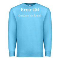 Ocean Blue 404 costume not found in white version Premium Sweatshirt - artisFamous