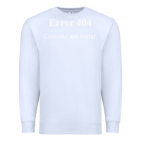 White 404 costume not found in white version Premium Sweatshirt - artisFamous