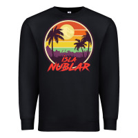 Black isla nublar holiday Premium Sweatshirt - artisFamous