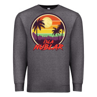 Charcoal Heather isla nublar holiday Premium Sweatshirt - artisFamous