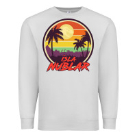 Dove Grey isla nublar holiday Premium Sweatshirt - artisFamous