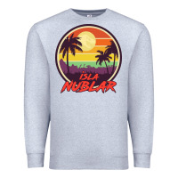 Heather Grey isla nublar holiday Premium Sweatshirt - artisFamous