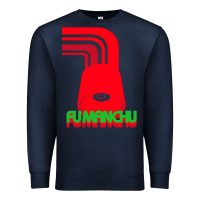 Navy fu manchu Premium Sweatshirt - artisFamous