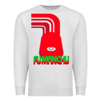 Oatmeal Heather fu manchu Premium Sweatshirt - artisFamous