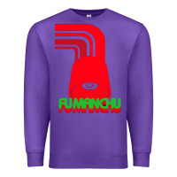 Purple fu manchu Premium Sweatshirt - artisFamous