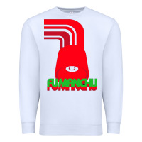 White fu manchu Premium Sweatshirt - artisFamous