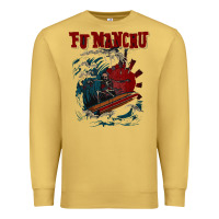 Antique Gold fu manchu Premium Sweatshirt - artisFamous