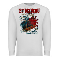 Dove Grey fu manchu Premium Sweatshirt - artisFamous