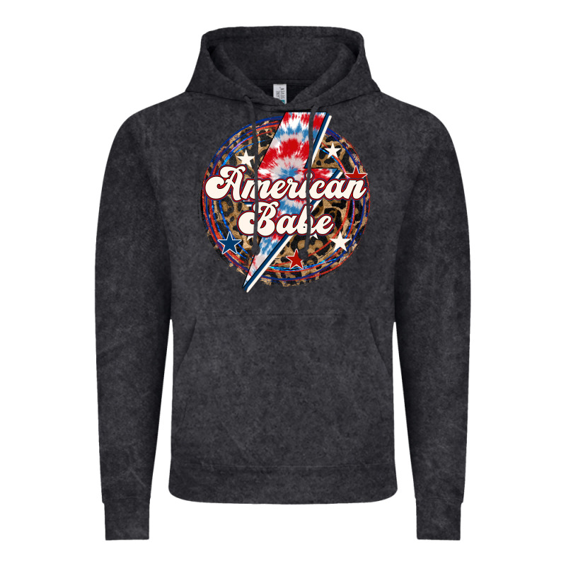 Western American Babe Patriotic Vintage Hoodie by LillyAllenDesigns | Teevron