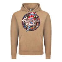 Vintage Coffee Western American Babe Patriotic Vintage Hoodie - LillyAllenDesigns