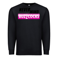 Black Never Mind the Buzzcocks Premium Sweatshirt - artisFamous