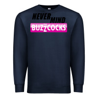 Navy Never Mind the Buzzcocks Premium Sweatshirt - artisFamous