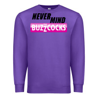 Purple Never Mind the Buzzcocks Premium Sweatshirt - artisFamous