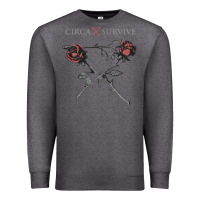 Charcoal Heather Circa Survive Premium Sweatshirt - artisFamous