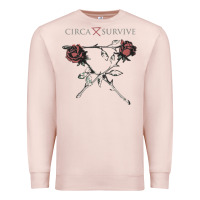 Pale Pink Circa Survive Premium Sweatshirt - artisFamous