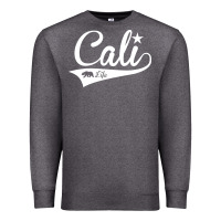 Charcoal Heather camo cali Premium Sweatshirt - artisFamous